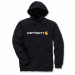 Худи Carhartt Signature Logo Hooded Sweatshirt - 100074 (Black; XS)