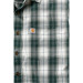 Рубашка с коротким рукавом Carhartt Slim Fit Plaid Shirt S/S - 102548 (Black, M)