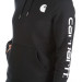 Худи женское Carhartt Clarksburg Pullover Sweatshirt - 102791 (Black, S)
