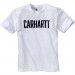 Футболка Carhartt Block Logo T-Shirt S/S - 103203 (White, L)