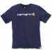Футболка Carhartt Core Logo T-Shirt S/S 103361 (Navy)