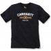 Футболка Carhartt Graphic Hard Work T-Shirt S/S - 103406 (Black, M)