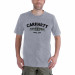 Футболка Carhartt Graphic Hard Work T-Shirt S/S - 103406 (Heather Grey, M)