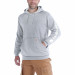 Худи Carhartt Sleeve Logo Hooded Sweatshirt - K288 (Heather Grey, XS)