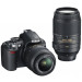 Фотоаппарат Nikon D3100 Double kit 18-55 VR + 55-300 VR