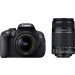 Фотоаппарат Canon EOS 700D Double Kit 18-55 STM + 55-250 STM
