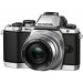 Фотоаппарат Olympus OM-D E-M10 Pancake Zoom 14-42 Kit Silver/Silver