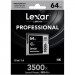 Карта памяти Lexar CFast 64GB 3500X Professional