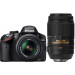 Фотоаппарат Nikon D3200 Double Kit 18-55 VRII + 55-300 VR
