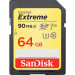 Карта памяти SanDisk SDXC 4K Extreme 64GB R90/W40 (SDSDXVE-064G-GNCIN)