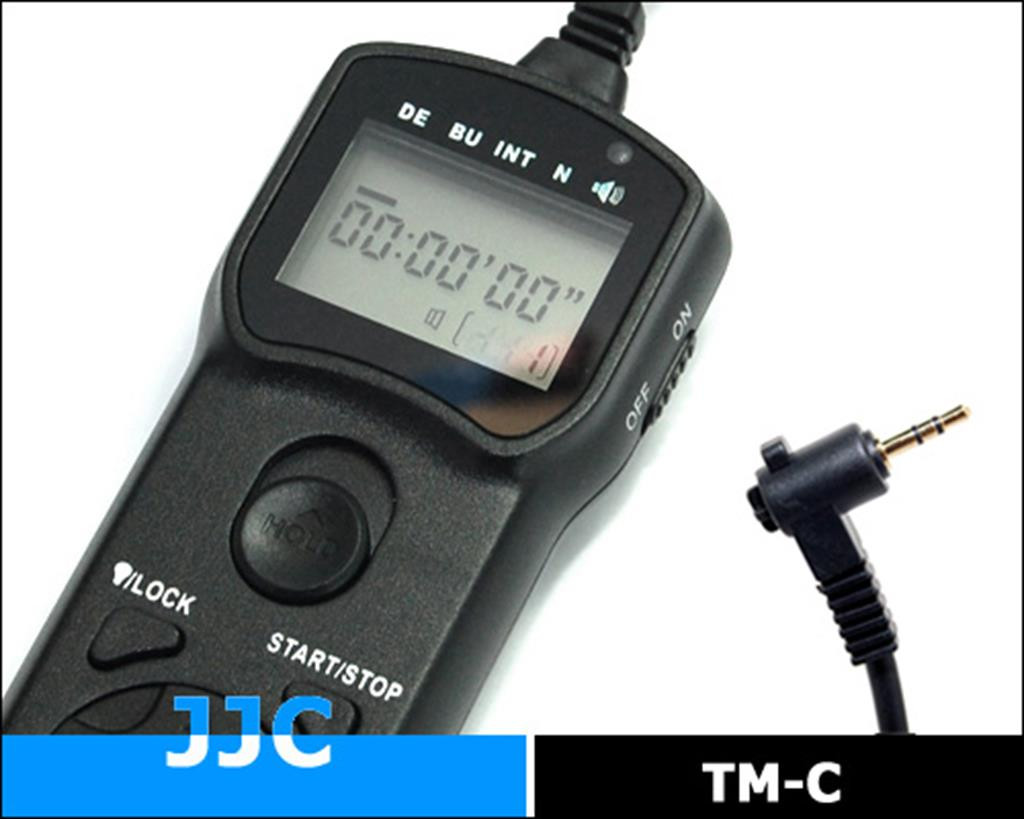 Пульт проводной с таймером JJC TM-C (Canon EOS M/1000-1200D/ 100D/300-700D/ 60-70D/ PS G1X/G16)