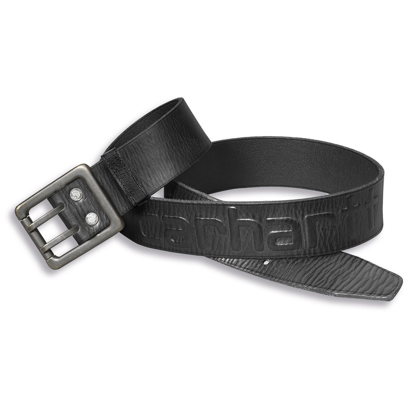 Ремень кожаный Carhartt Logo Belt - 2217 (Black, W34)