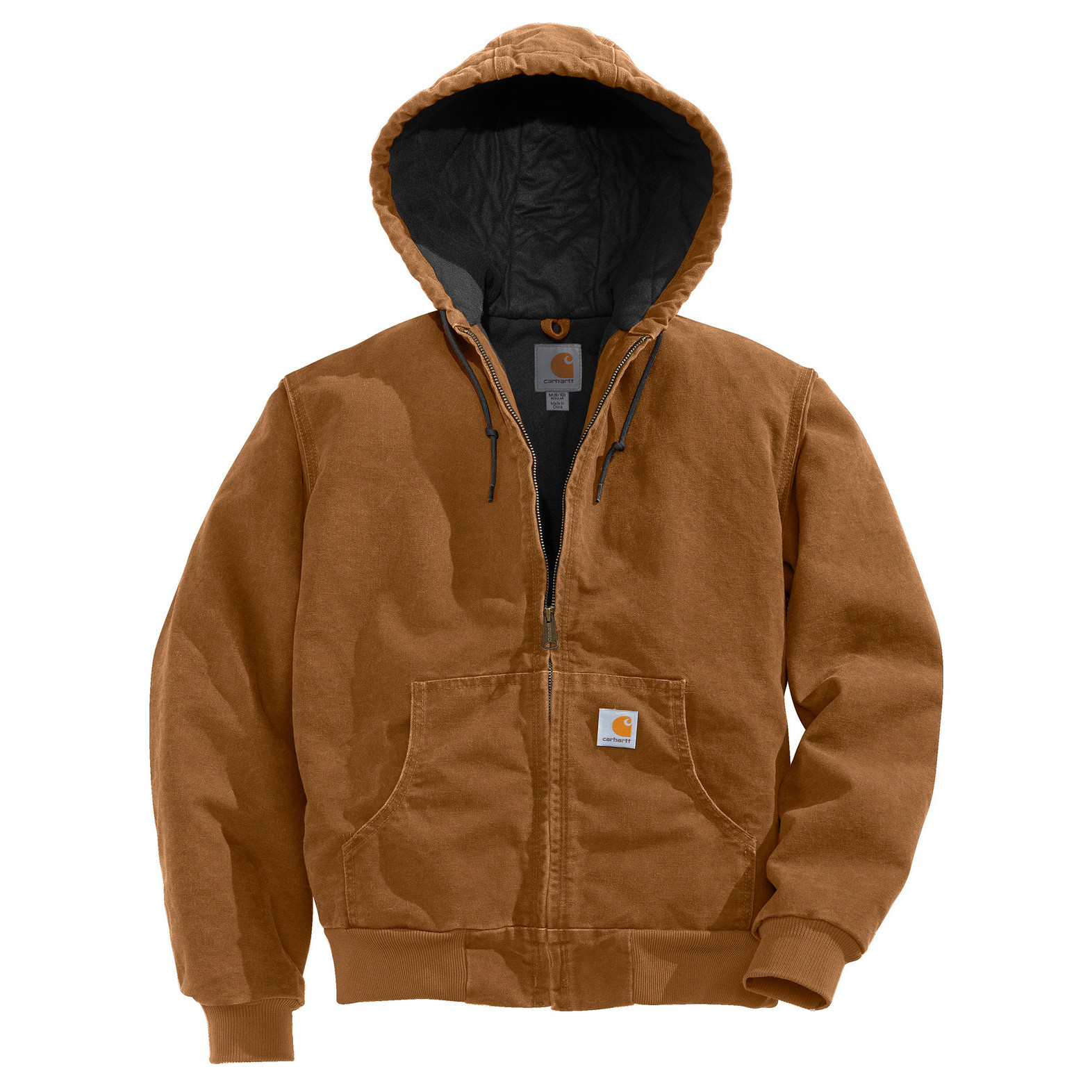 Куртка-кенгуру Carhartt Sandstone Active Jacket - J130 (Carhartt Brown, S)