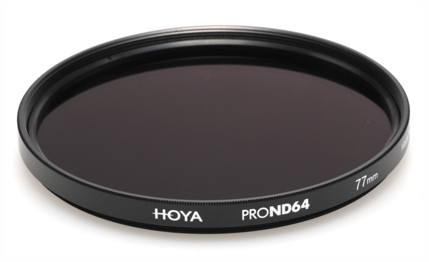Фільтр нейтрально-сірий Hoya Pro ND 64 (6 стопів) 77 мм