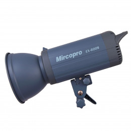 Студійне світло Mircopro EX-600S (600Дж) з рефлектором