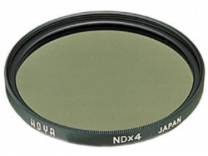 Фільтр нейтрально-сірий Hoya HMC NDX4 (2 стопа) 72 мм