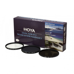 Набір фільтрів (UV, Pol, NDx8) Hoya Digital Filter Kit II 82 мм