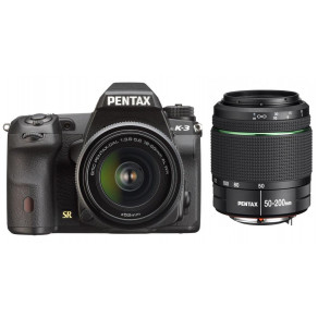 Фотоаппарат Pentax K-3 Double Kit 18-55 + 50-200 WR