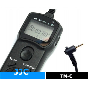 Пульт проводной с таймером JJC TM-C (Canon EOS M/1000-1200D/ 100D/300-700D/ 60-70D/ PS G1X/G16)