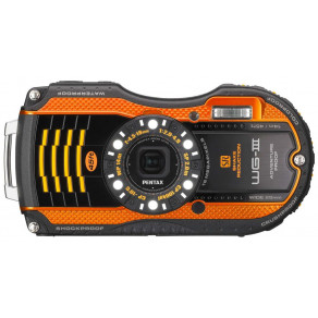 Фотоаппарат Pentax Optio WG-3 Black/Orange