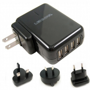 Адаптер Lenmar Ultra Compact 4 USB Travel (ACUSB4)