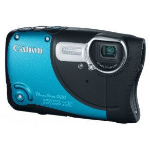 Фотоаппарат Canon PowerShot D20 Blue