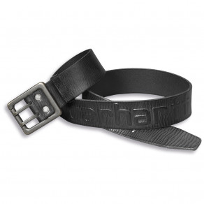 Ремень кожаный Carhartt Logo Belt 2217 (Black)