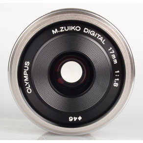 Объектив Olympus M.Zuiko Digital 17mm f/1.8 Silver (EW-M1718)
