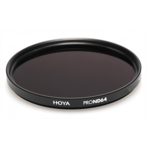 Фільтр нейтрально-сірий Hoya Pro ND 64 (6 стопів) 49 мм