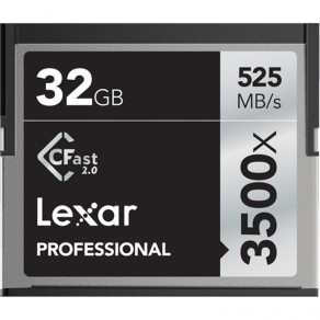 Карта памяти Lexar CFast 32GB 3500X Professional