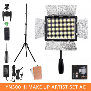 Набір світла Make Up Artist Set AC (YN-300III, стійка, живлення від мережі)