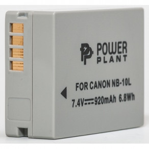 Аккумулятор PowerPlant Canon NB-10L 920mAh (DV00DV1302)