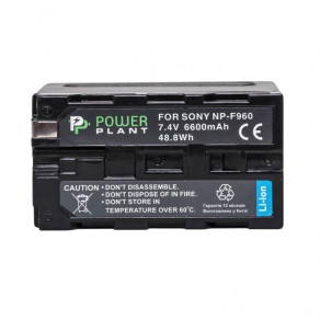 Акумулятор PowerPlant Sony LED NP-F960 (DV00DV1367)