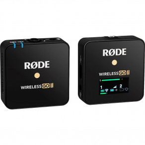 Мікрофонна радіосистема Rode Wireless GO II (приймач + мікрофон)