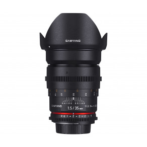 Объектив Samyang Nikon-F MF 35mm T1.5 VDSLR (Full-Frame)