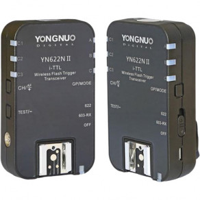 Радіосинхронізатор для накамерних спалахів с TTL Yongnuo YN-622NII Nikon