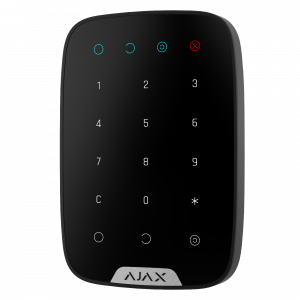 Беспроводная сенсорная клавиатура Ajax KeyPad Черная