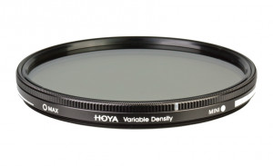 Фільтр нейтрально-сірий змінної щільності Hoya Variable Density (1,5-9 стопів) 58 мм