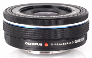 Объектив Olympus M.Zuiko Digital ED 14-42mm f/3.5-5.6 EZ Pancake Black (EZ-M1442-EZ)