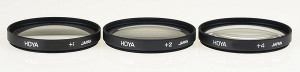 Набор макро фильтров Hoya Close-Up Set (+1,+2,+4) 77 мм