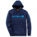 Худи Carhartt Force Extremes Logo Hooded Sweatshirt - 102314 (Navy; S)