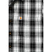 Рубашка с коротким рукавом Carhartt Slim Fit Plaid Shirt S/S - 102548 (Black, L)