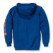 Худи Carhartt Sleeve Logo Hooded Sweatshirt K288 (Superior Blue)