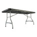 Складаний стіл LIFETIME 80350 (183 x 76 x 74 см) Чорний/Сріблястий