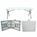 Набор складной мебели для дома, конференций, пикника CarryOn Etna 1.8 м белый (4 стола + 24 стула)