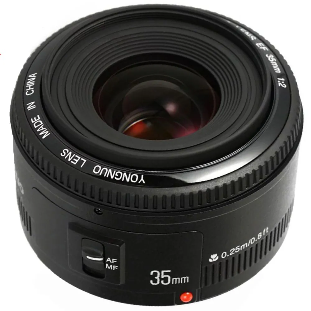 Об'єктив Yongnuo 35mm f/2 Canon(YN35mm F2C) Подорожник™.Обладнання