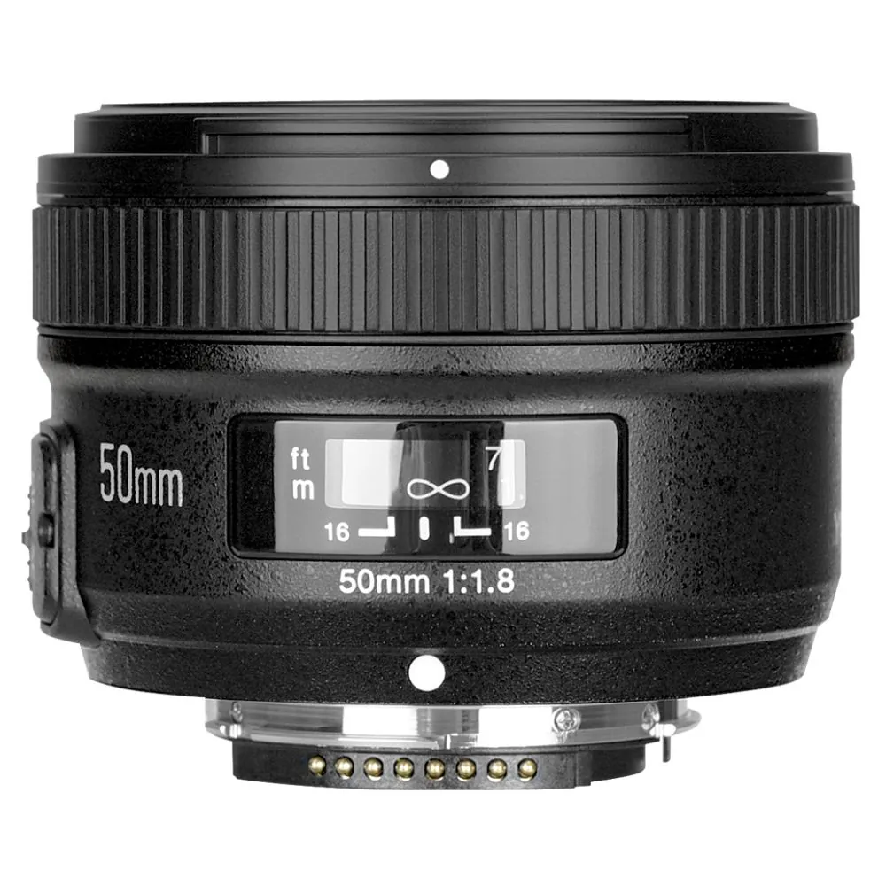 Yongnuo 50mm F1.8 単焦点レンズ Nikon Объектив Yongnuo YN 50mm F1.8 для Nikon, описание, купить в