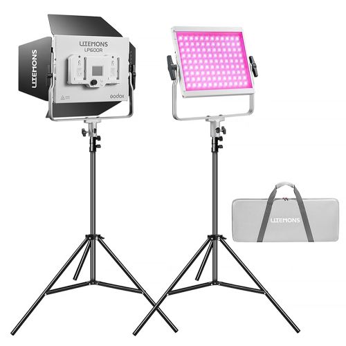 Набір постійного світла Godox LP600R RGB LED 3200-5600K на 2 освітлювачі