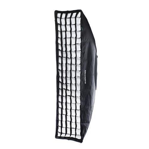 Софтбокс-стрип Mircopro SB-040 40x200 см із сотами для студійних спалахів (байонет Bowens)